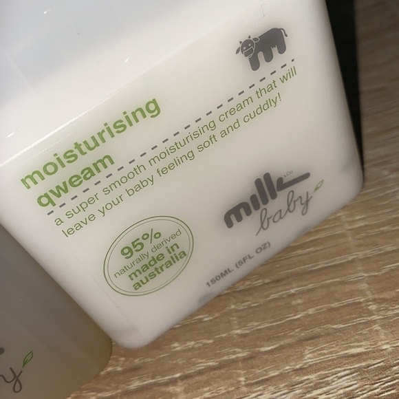 Milk & co‎ baby wash and cream NEW 95% naturally derived moisturizer & soap - Picture 3 of 5